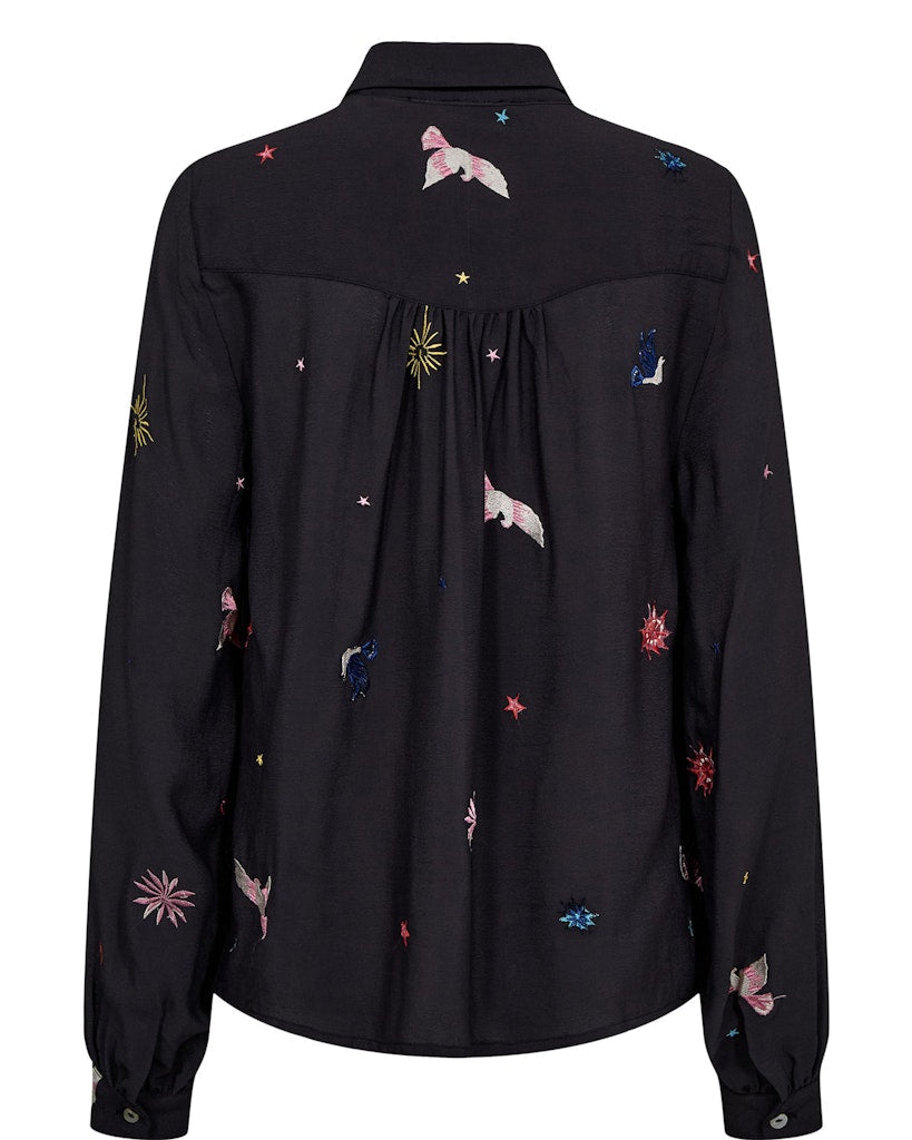 NÜMPH | TEKNA SHIRT - OBSIDIAN