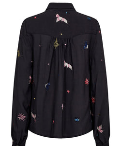 NÜMPH | TEKNA SHIRT - OBSIDIAN