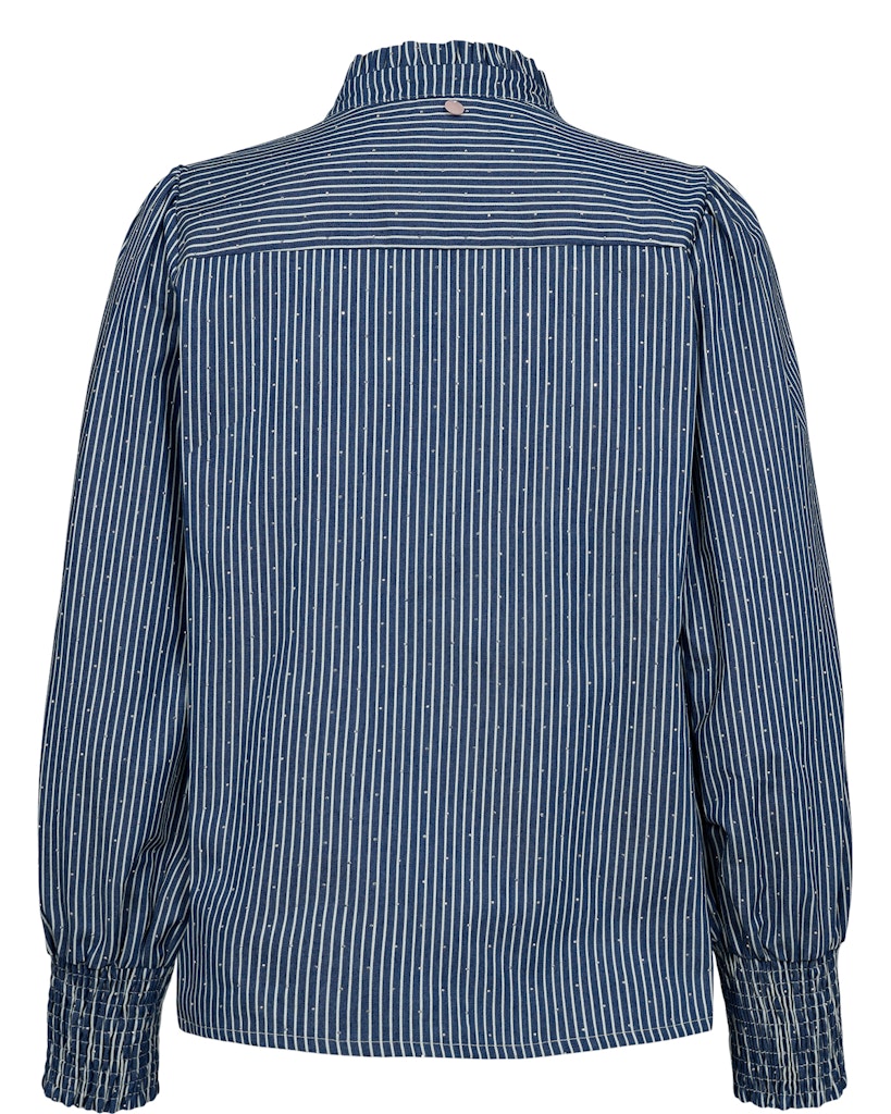 NÜMPH | EMILIE SHIRT - MEDIUM BLUE DENIM