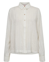 NÜMPH | TESSY SHIRT - CLOUD DANCER