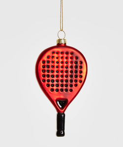 YUP IN DE BOOM | KERSTORNAMENT - PADELRACKET ROOD