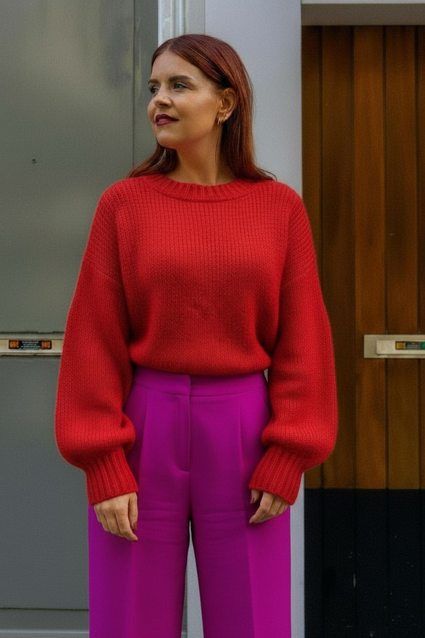 FIEN KNIT - RED