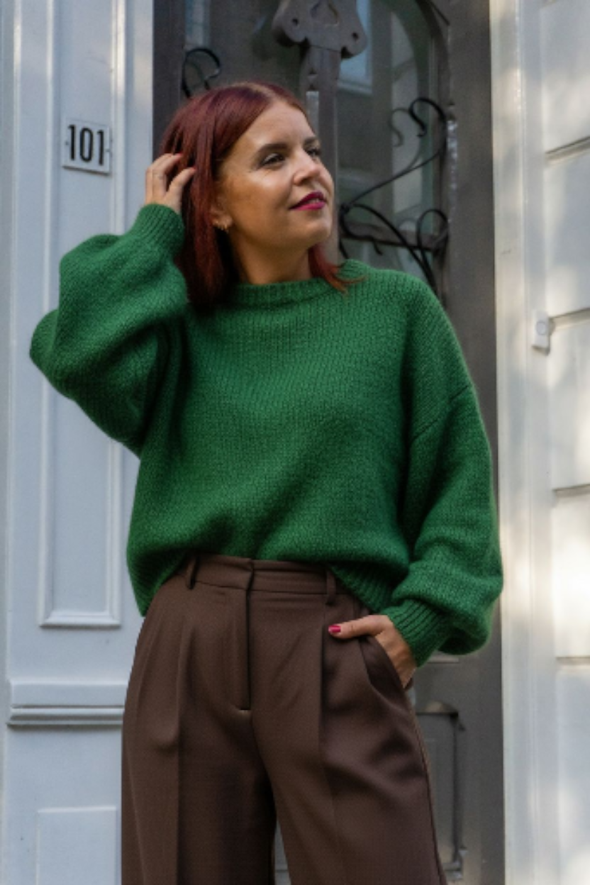 FIEN KNIT - ROYAL GREEN