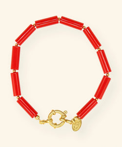 MABLE | ARMBAND - TUBE CORAL