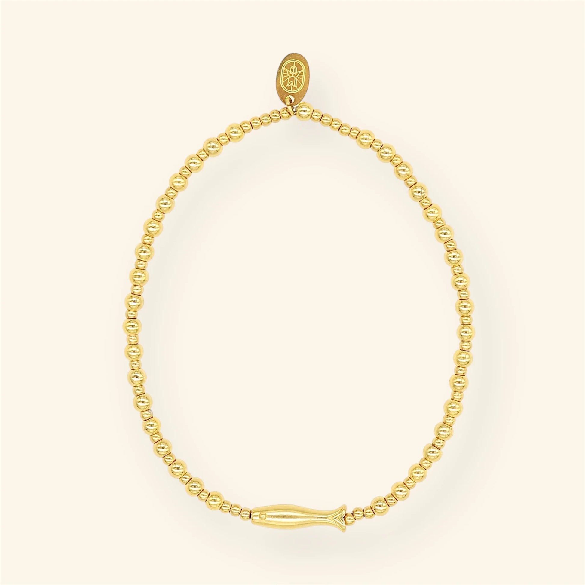 MABLE | ARMBAND - TINY FISH GOLD