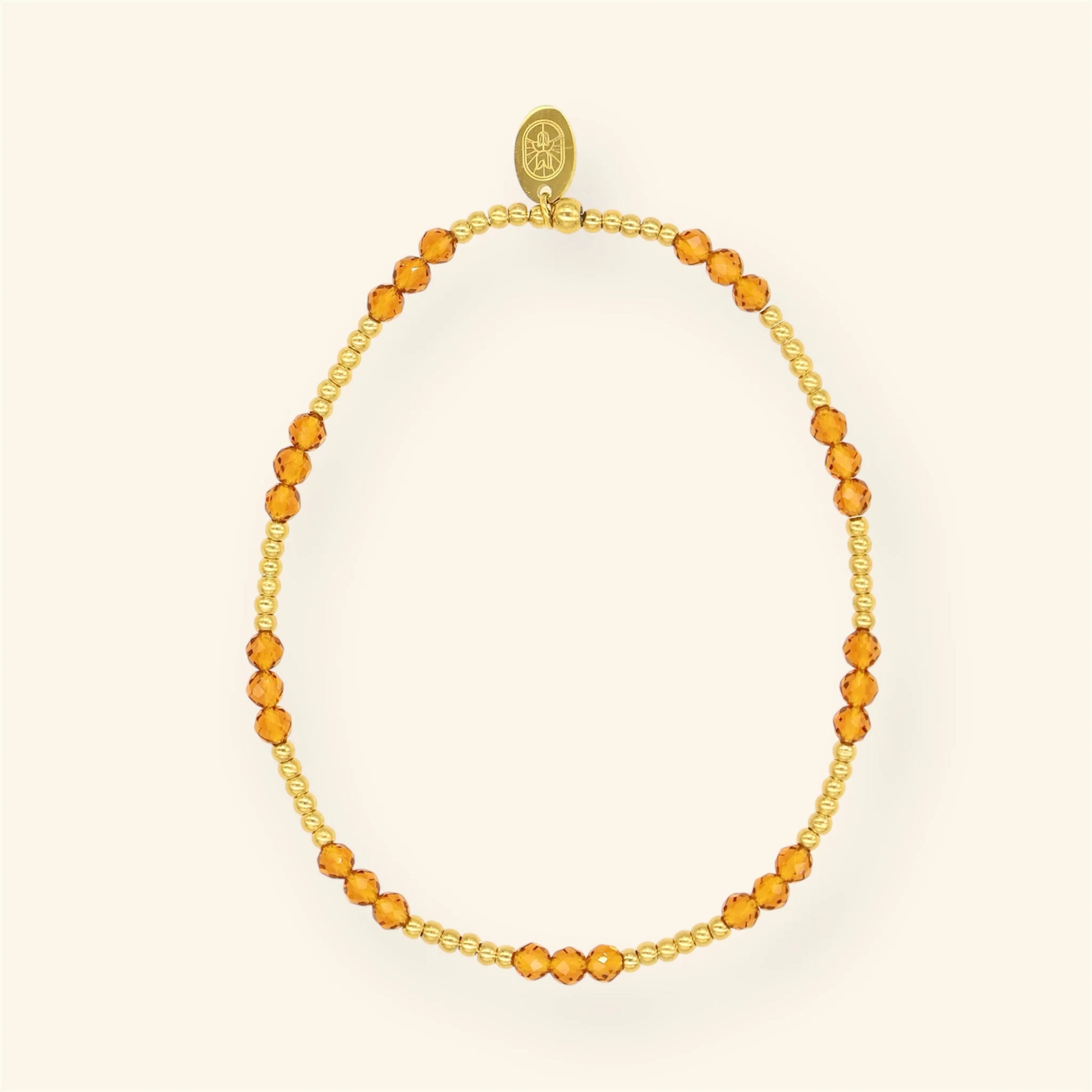 MABLE | ARMBAND - FACET BROWN