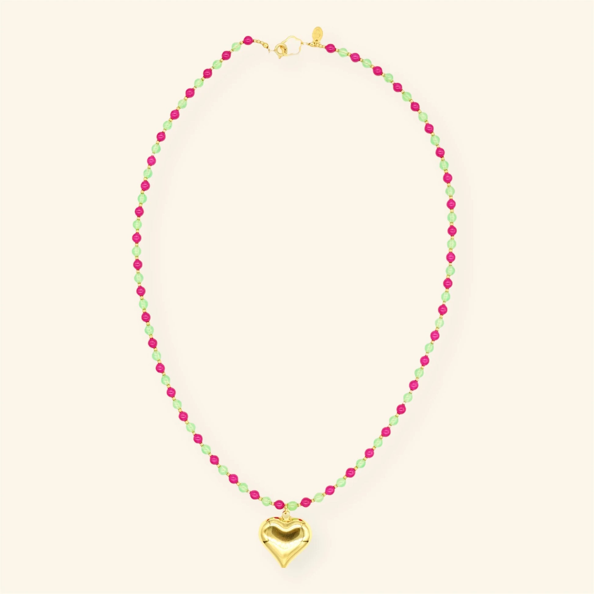 MABLE | KETTING - GREEN FUCHSIA