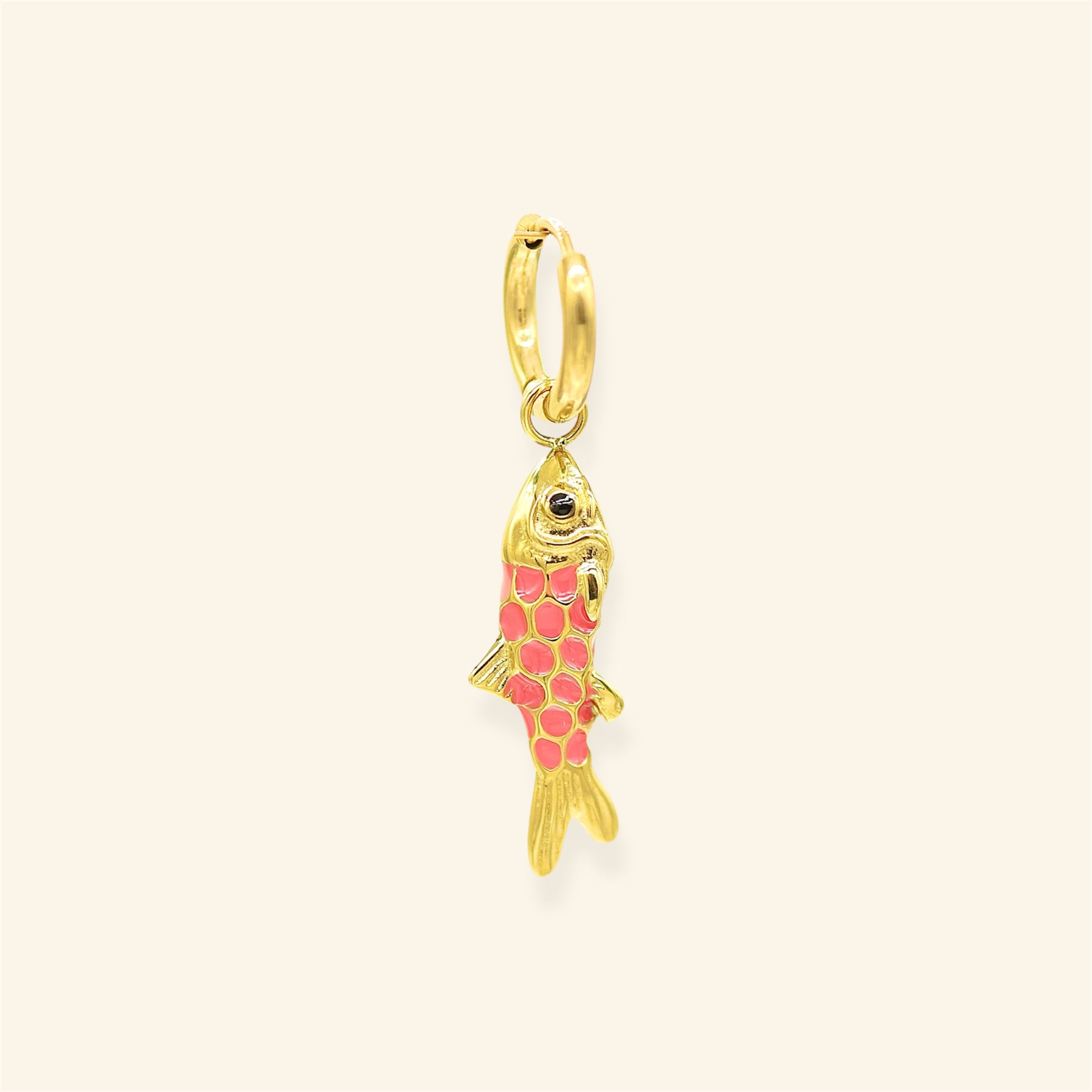 MABLE | EARRING - TINY FISH CORAL