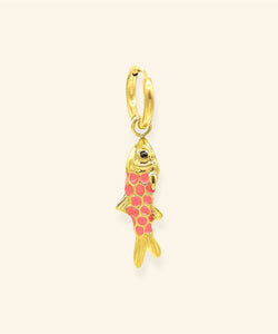 MABLE | EARRING - TINY FISH CORAL