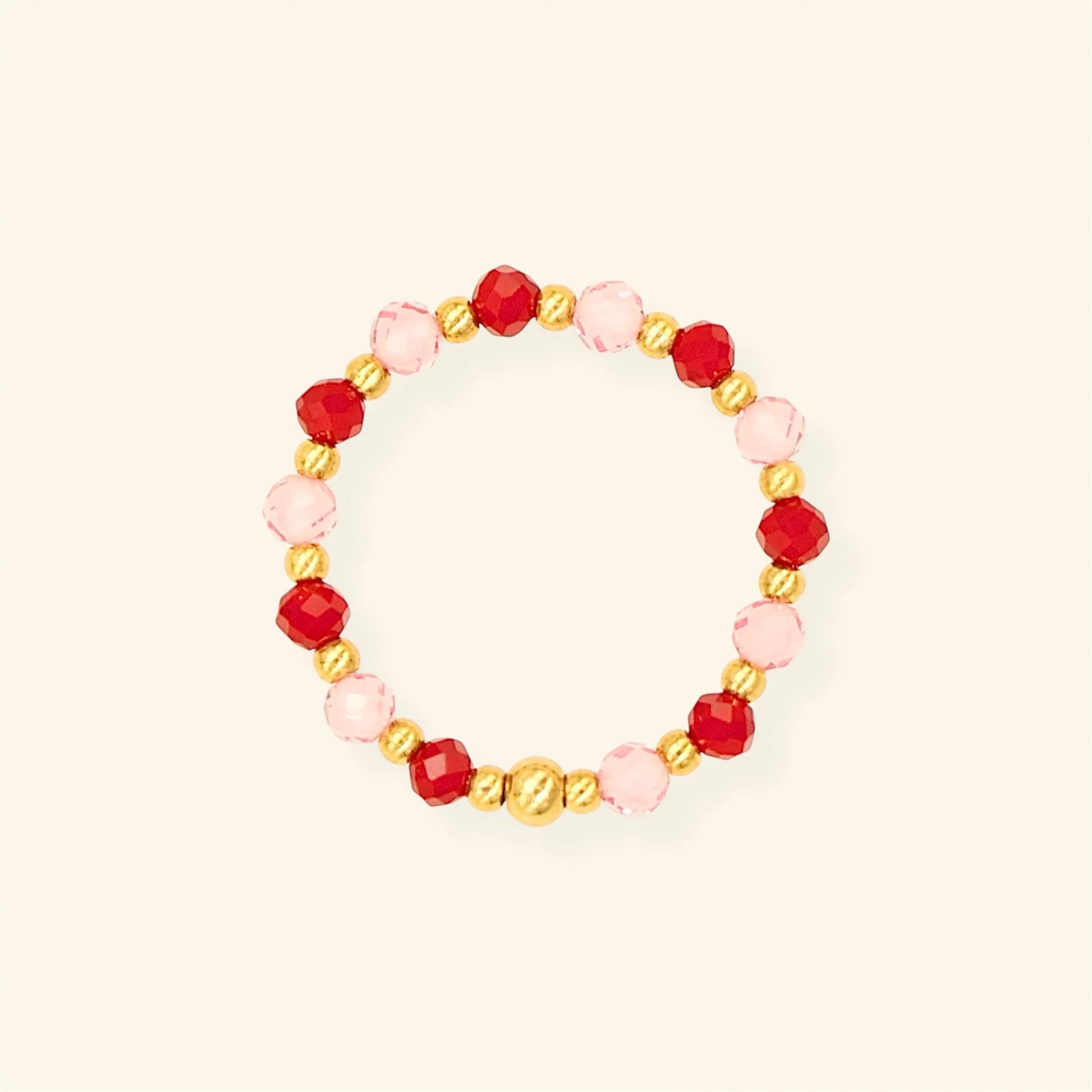 MABLE | RING - FACET RED & PINK