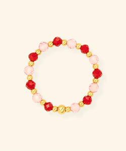 MABLE | RING - FACET RED & PINK