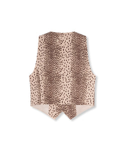 REFINED DEPARTMENT | EMILI GILET - LEOPARD