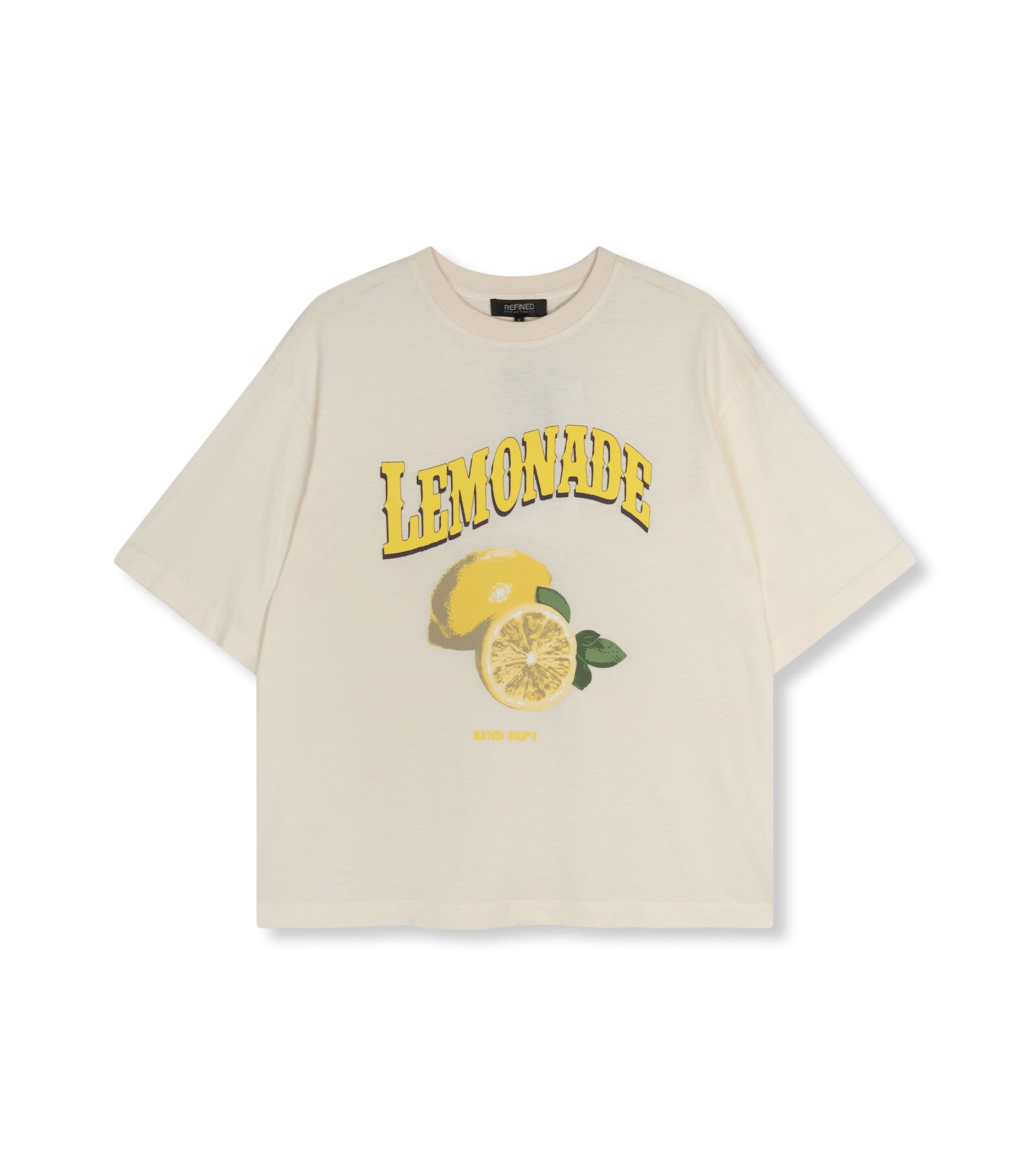 REFINED DEPARTMENT | BRUNA LEMONADE T-SHIRT - VINTAGE WHITE