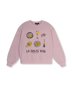 REFINED DEPARTMENT | KNITTED SWEATER JAYNE - SOFT PINK