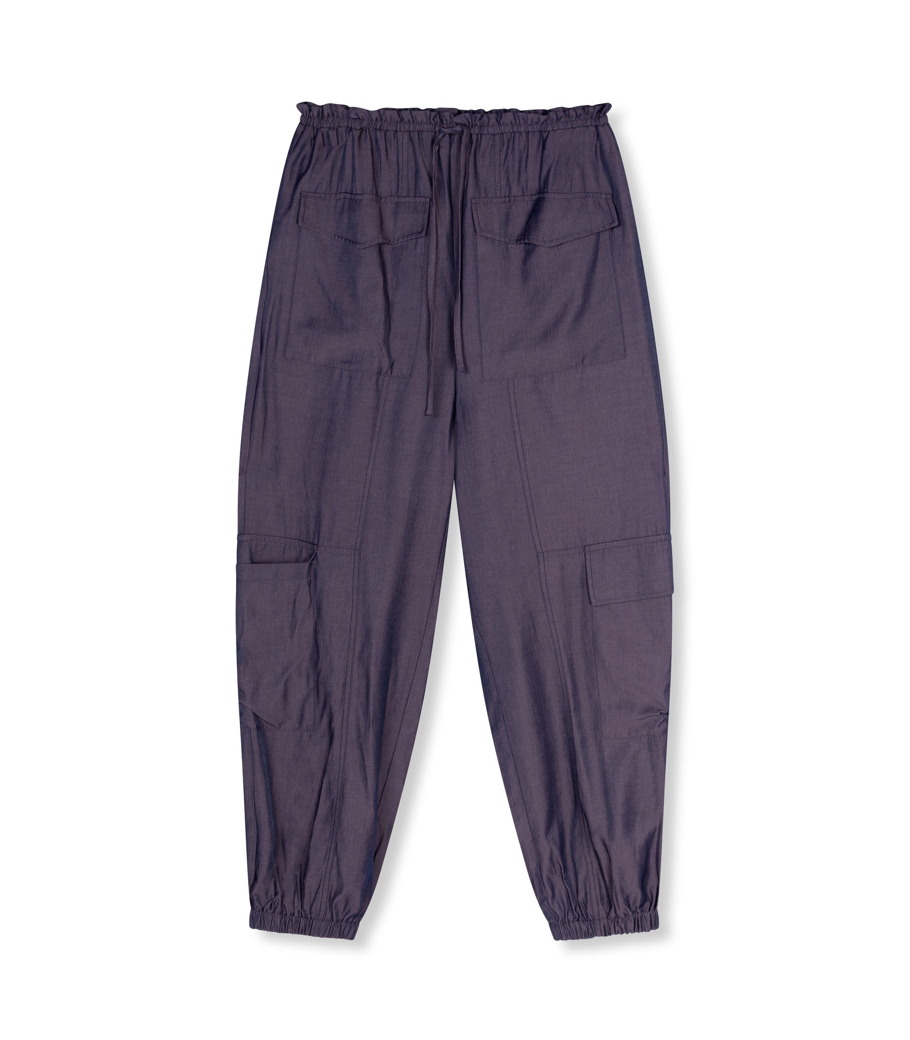 REFINED DEPARTMENT | VIKKI POCKET PANTS - PURPLE