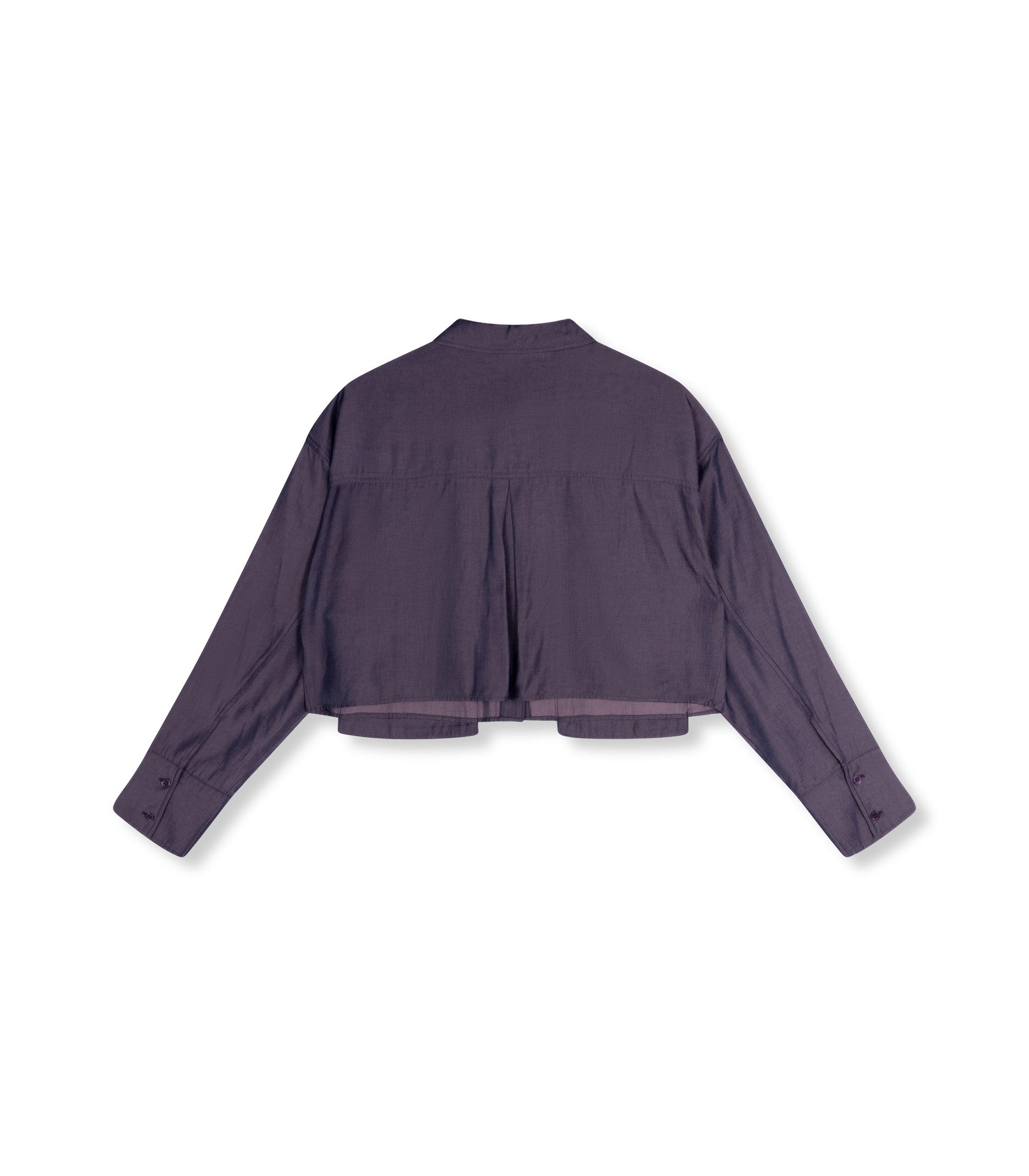 REFINED DEPARTMENT | TINA POCKET SHIRT - PURPLE