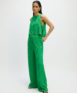 REFINED DEPARTMENT | GABRIELLE SL TOP - GREEN