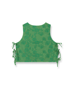 REFINED DEPARTMENT | GABRIELLE SL TOP - GREEN
