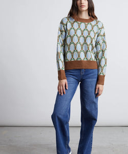 ARCH PRINT PULLOVER - MULTICOLOR