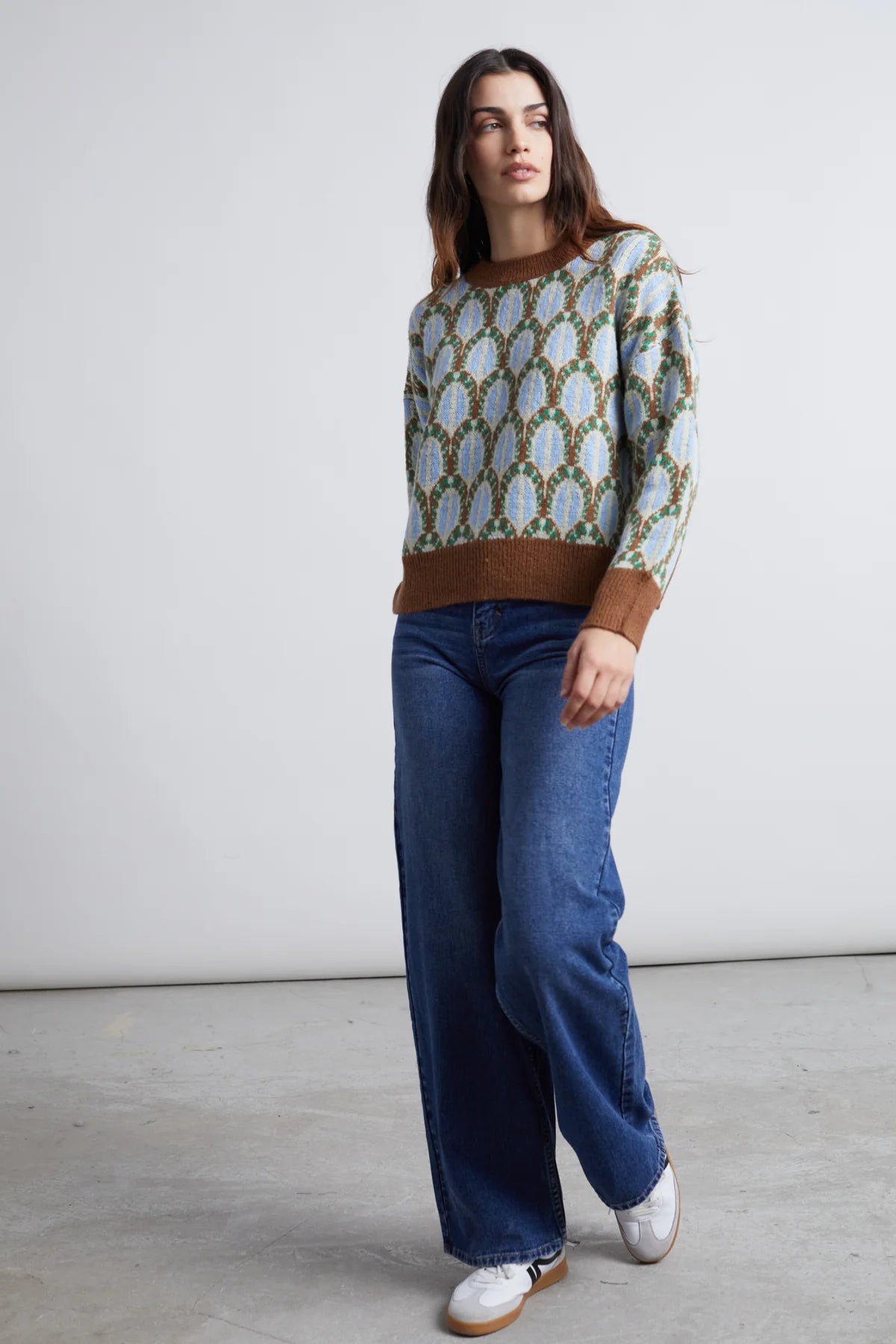 ARCH PRINT PULLOVER - MULTICOLOR