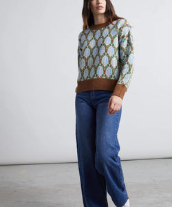 ARCH PRINT PULLOVER - MULTICOLOR