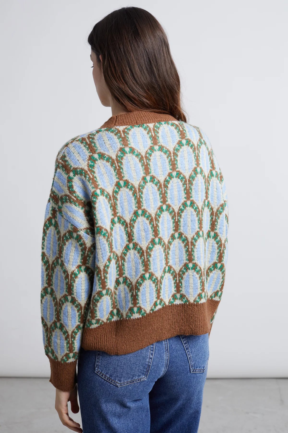 ARCH PRINT PULLOVER - MULTICOLOR