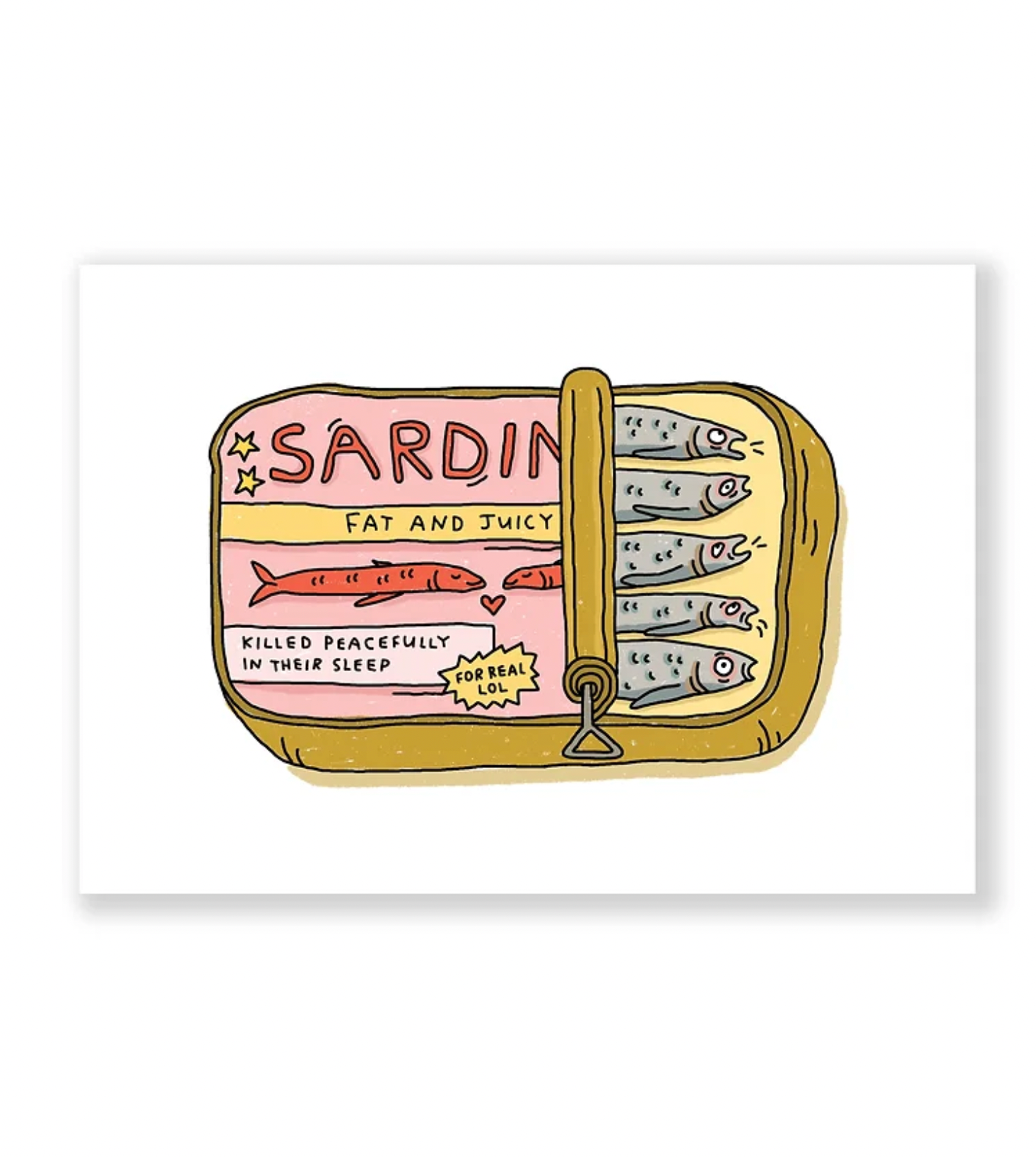 EAT MIELIES | POSTKAART - SARDINES