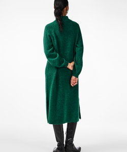 Y.A.S | BALIS LS FUNNEL KNIT DRESS - FIR