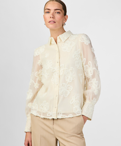 Y.A.S | FRIMA LS SHIRT - GARDENIA