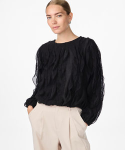 Y.A.S | MEZUNA LS TOP - BLACK