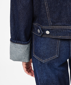 Y.A.S | MARIA LS DENIM JACKET - DARK BLUE DENIM