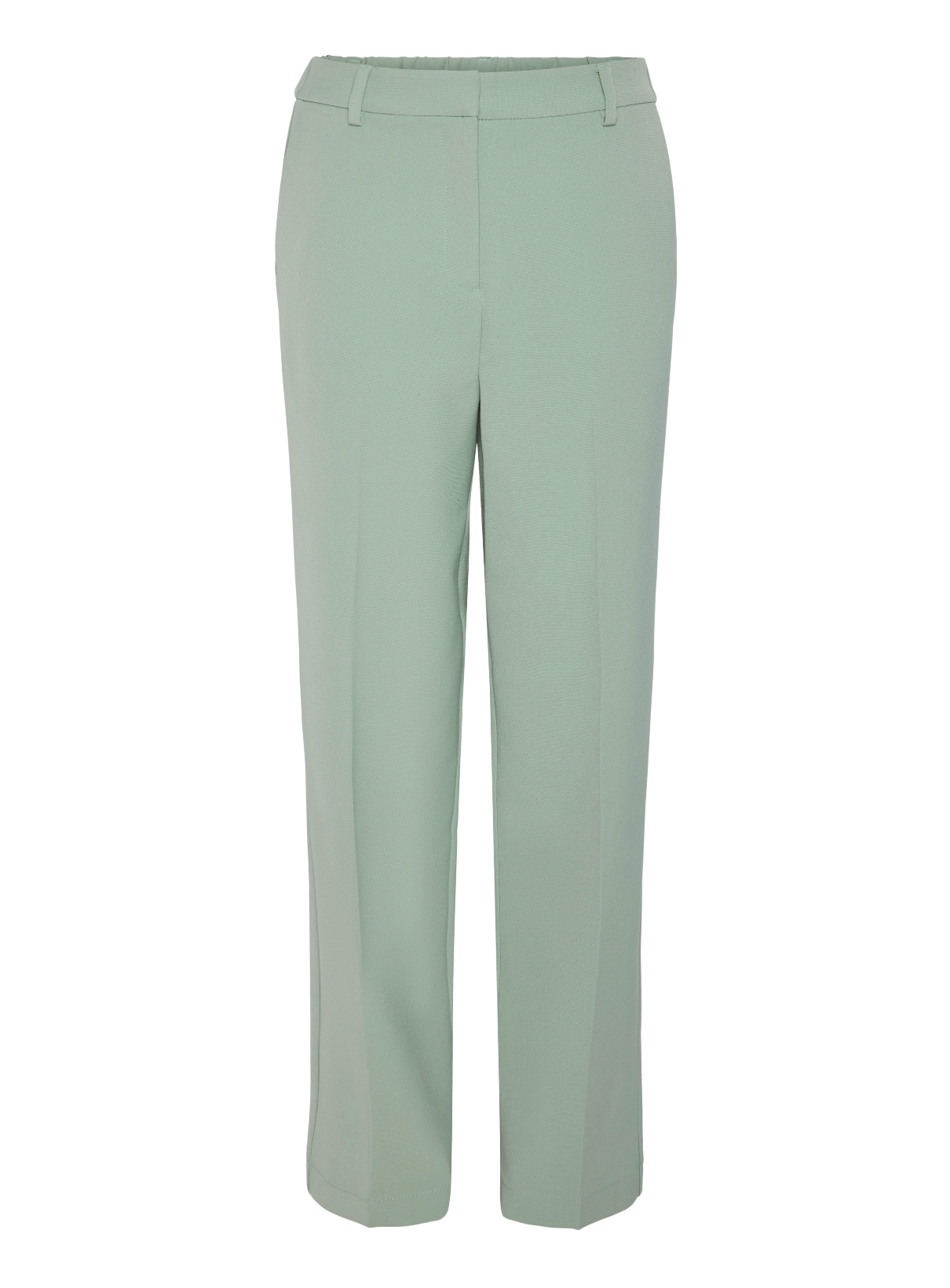 Y.A.S | LIKKA HW WIDE PANTS - ICEBERG GREEN