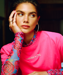 HARPER & YVE | JANE LS TOP - ICONIC ROSE