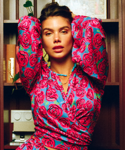 HARPER & YVE | FLORA LS TOP - ICONIC ROSE