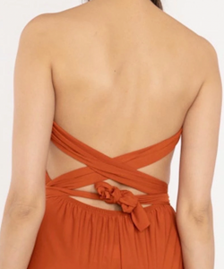 INFINITY DRESS - TERRACOTTA