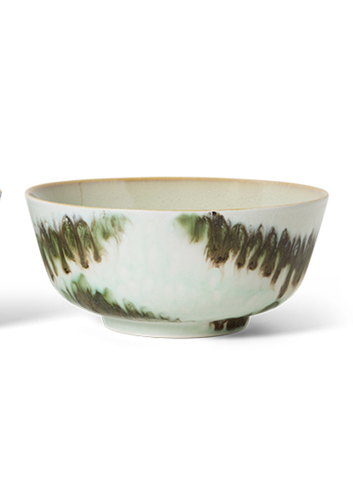 HKliving | 70S CERAMICS: RAMEN BOWL - MINIMALIST: TIDE