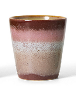 HKliving | 70'S RISTRETTO MUGS - FUTURISM: BLOOM