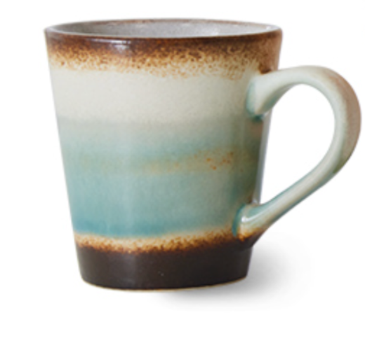 HKliving | 70S CERAMICS: ESPRESSO MUGS - RETRO