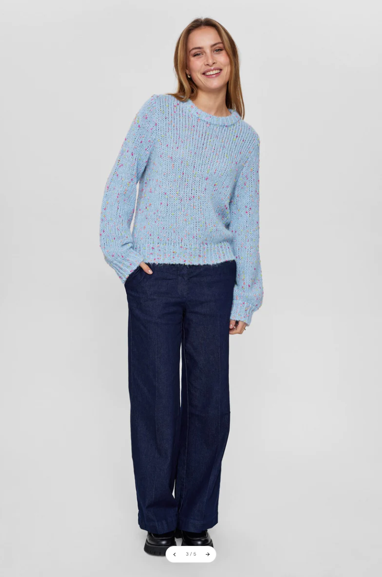 NUMPH | NEPS PULLOVER - POWDER BLUE