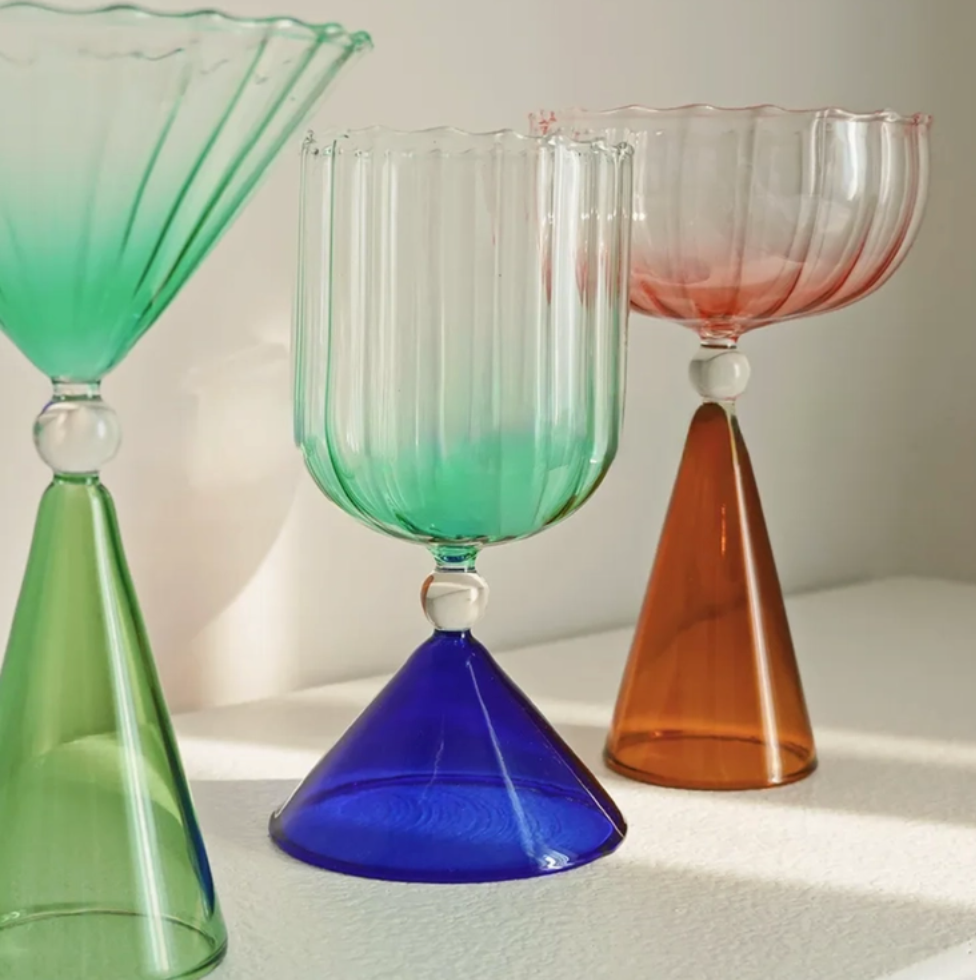 TULIP CHAMPAGNE COCkTAILGLAS | ORANJE / ROZE