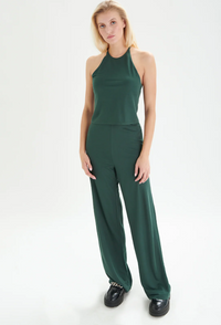 DASHA PANTS - PETROL/GREEN