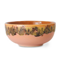 HKliving | 70S CERAMICS: XS BOWL - MARINE LUSH