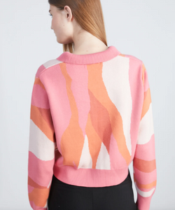 FLOWING CARDIGAN - PINK