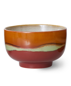 HKliving | 70S CERAMICS: NOODLE BOWL - GEYSER CLAY