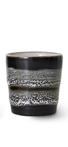 HKliving | 70S CERAMICS: EGG CUPS - GRANITE