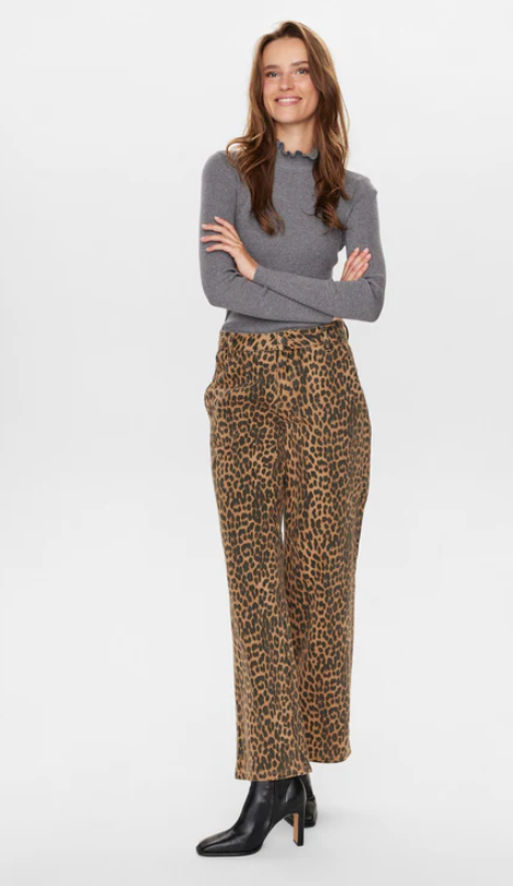 NUMPH | GIGI PANTS - TIGERS EYE