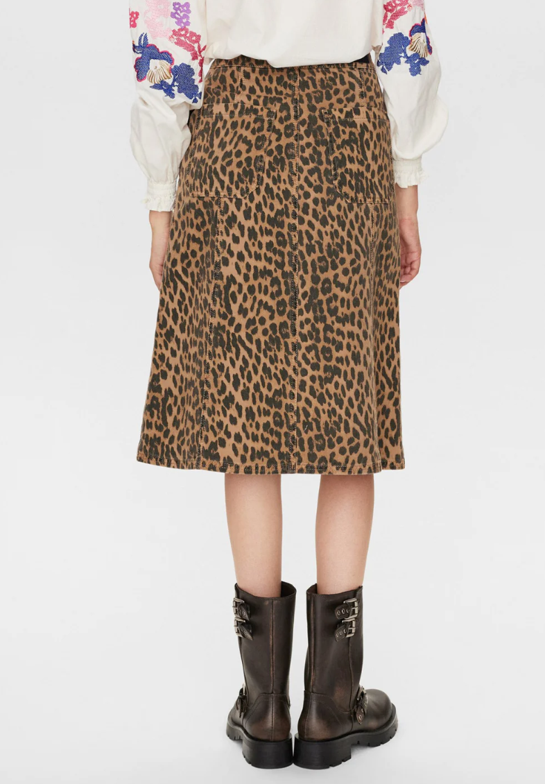 NUMPH | GIGI SKIRT - TIGERS EYE