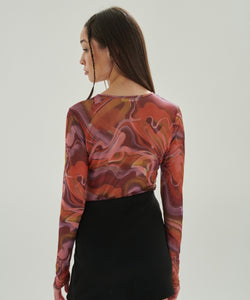 PATTERNED TOP - MULTI