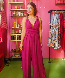 INFINITY JUMPSUIT - VIOLET