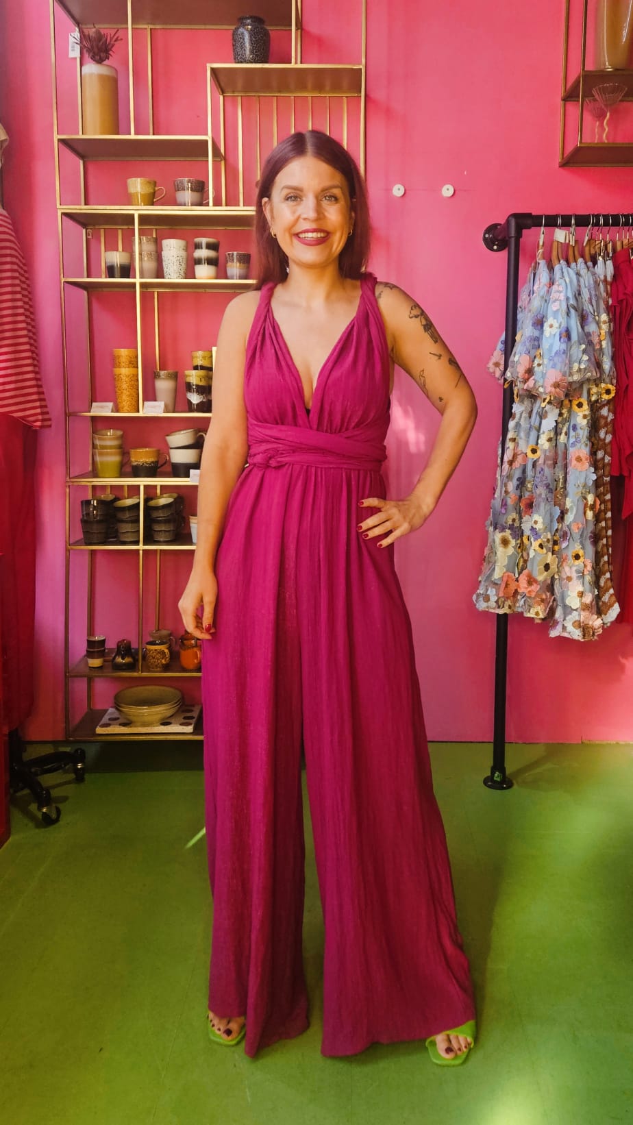 INFINITY JUMPSUIT - VIOLET